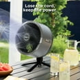 thumbnail image 11 of Shark FlexBreeze Fan with InstaCool Mist Attachment, Cordless & Corded, Outdoor & Indoor, 11 of 17