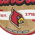 thumbnail image 4 of YouTheFan Louisville Cardinals 17"x12.5" 3D Multi-Layered Fan Cave Sign, 4 of 5