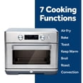 thumbnail image 7 of GE Digital Stainless Steel Air Fryer Toaster Oven & Accessory Set, 7 of 8