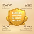 thumbnail image 7 of eufy E330 Wireless Smart Lock with Chime and Integrated 2K Video Doorbell, 7 of 9
