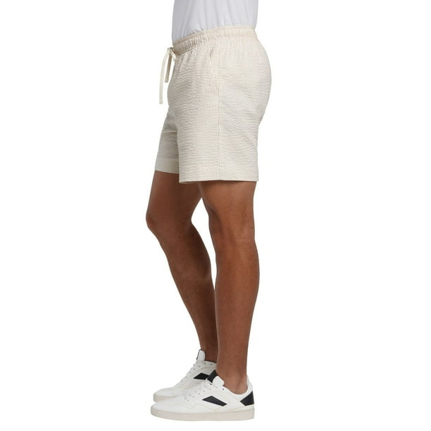 メンズウェア BRIEFING SEERSUCKER DRESS SHORT PANTS M Mens Summer Seersucker Slim Fit Suit Shorts Mens Causal Polyester