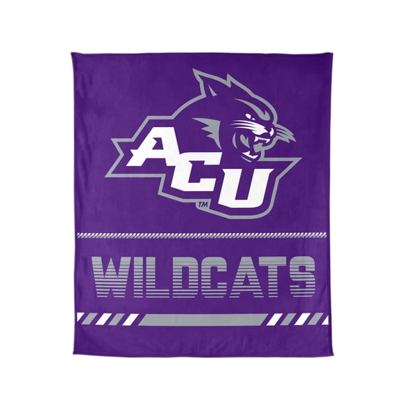 Logo Brands Abilene Christian Wildcats 60"x70" Super Plush Blanket