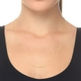 thumbnail image 4 of Adjustable Box Link Chain Necklace in 14K Gold, 0.70mm, 4 of 4