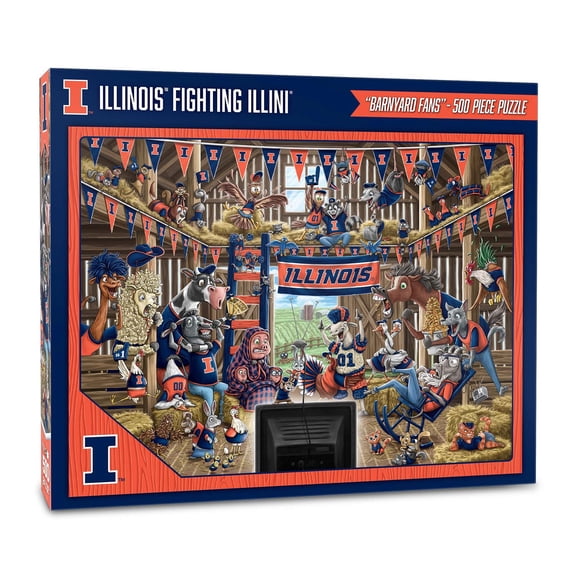 YouTheFan NCAA Barnyard Fans 500pc Puzzle