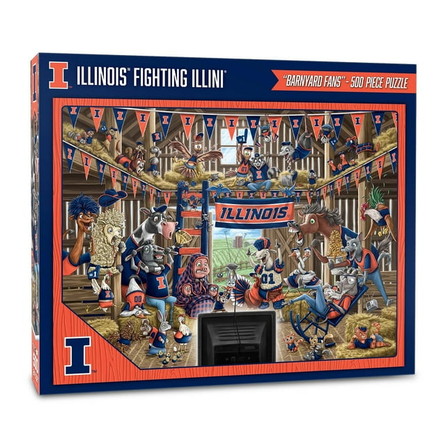 YouTheFan NCAA Barnyard Fans 500pc Puzzle