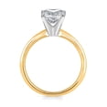 thumbnail image 2 of Lab Created Elongated Cushion Cut Diamond Ring in 18K Gold, 2 of 5