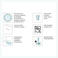thumbnail image 10 of details by Becki Owens Freestanding Bathtub with Center Drain in Glossy White, 67" L x 31.5" W x 23.5" H, 10 of 13