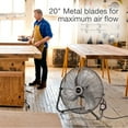 thumbnail image 3 of Lasko Max Performance 20" High Velocity Floor or Wallmount Fan, 3 of 15