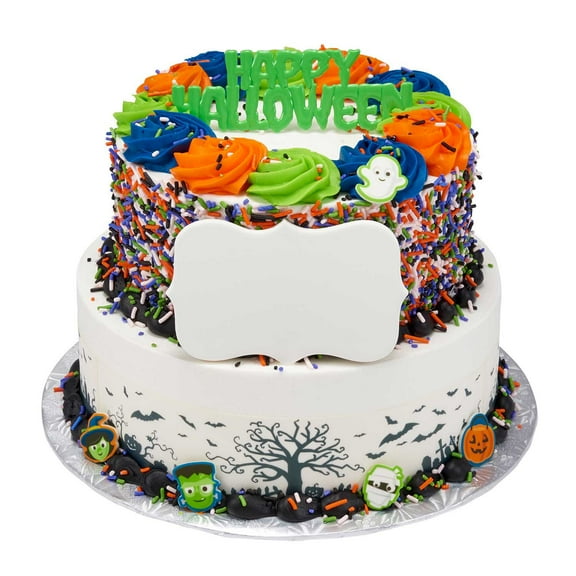 Halloween Two-Tier Cake