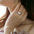 thumbnail image 7 of 1.68 CT. T.W. Diamond Triple-Row Semi-Eternity Band in 14K Gold, 7 of 7