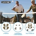 thumbnail image 2 of Lifetime Outdoor Games Set with Paddles and Volleyball, 2 of 12