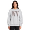 thumbnail image 1 of State of Mine Women's Camo Letters State Sweatshirt, 1 of 6