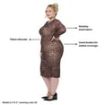 thumbnail image 2 of Edited by Remi Bader Women's Mesh Dress, 2 of 7