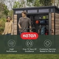 thumbnail image 20 of Keter 9' x 7' Signature Collection Resin Outdoor Shed, 20 of 22