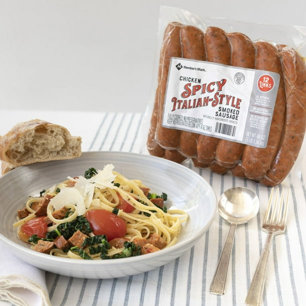 Member's Mark Smoked Spicy Italian-Style Chicken Sausage (12 ct