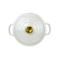 thumbnail image 3 of Le Creuset Signature Cast Iron Round Dutch Oven, Assorted Sizes, 3 of 4