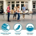 thumbnail image 4 of Lifetime 6-Foot Fold-In-Half Table Light Commercial, 80788, 4 of 12