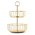 thumbnail image 2 of Member's Mark 2-Tier Scalloped Wire Basket, 2 of 3