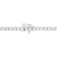 thumbnail image 4 of Lab Grown Diamond Tennis Necklace in 14K Gold, 4 of 6