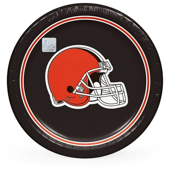 NFL Round Paper Plates, 10", 85 ct., Choose Your Team