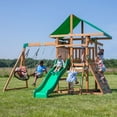thumbnail image 1 of Backyard Discovery Grayson Peak Cedar Swing Set/Playset, 1 of 12