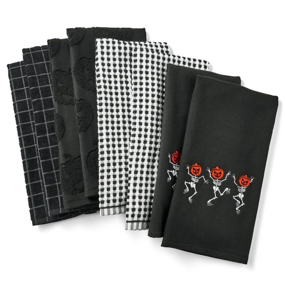 Member's Mark 8-Piece Halloween Kitchen Towel Set