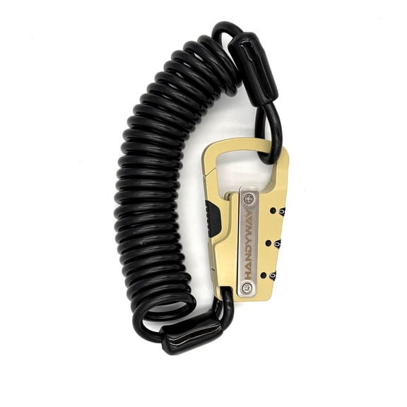 Bluegold 3-Digit Resettable Pad Lock with Opener