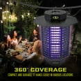 thumbnail image 4 of Sun Joe 18W UV Indoor/Outdoor Bug Zapper - 1600 Sq. Ft. Coverage, 4 of 11