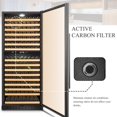 thumbnail image 15 of Lanbo 32 Inch 287 Bottle Dual Zone Wine Cooler Refrigerator, 15 of 16
