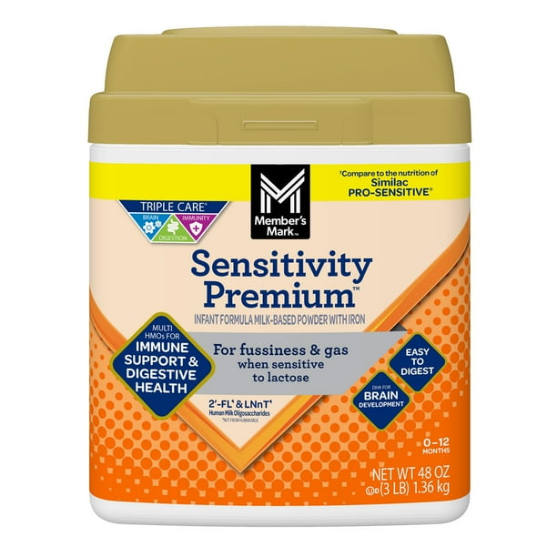 Member's Mark Sensitivity Premium Baby Formula, 48