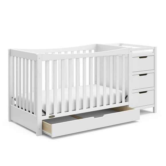 Graco Remi 4-in-1 Convertible Crib And Changer, Choose Color