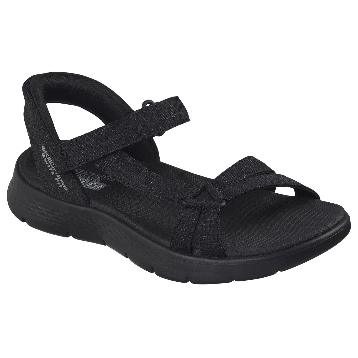 Skechers Womens Swift Fit Sandal (Black)