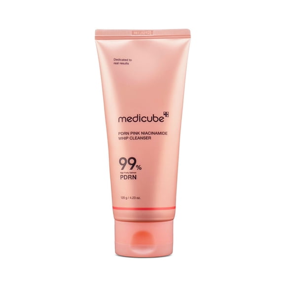 Medicube PDRN Pink Whip Cleanser, 4.23 oz.