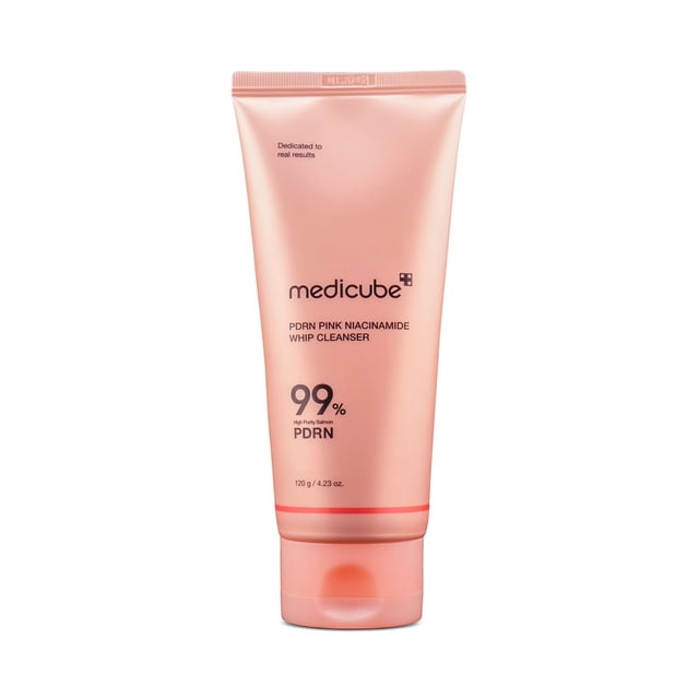 Medicube PDRN Pink Whip Cleanser, 4.23 oz.