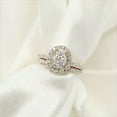 thumbnail image 13 of 2.0 CT. T.W. Round Cut Halo Diamond Ring & Band Set in 14K Gold, 13 of 13