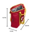 thumbnail image 3 of Logo Brands Kansas City Chiefs Gameday Insulated Tote, 3 of 3