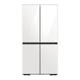 thumbnail image 1 of Samsung Bespoke 23 Cu. Ft. Smart Counter Depth 4-Door Flex Refrigerator with Customizable Panel Colors - White Glass, 1 of 8