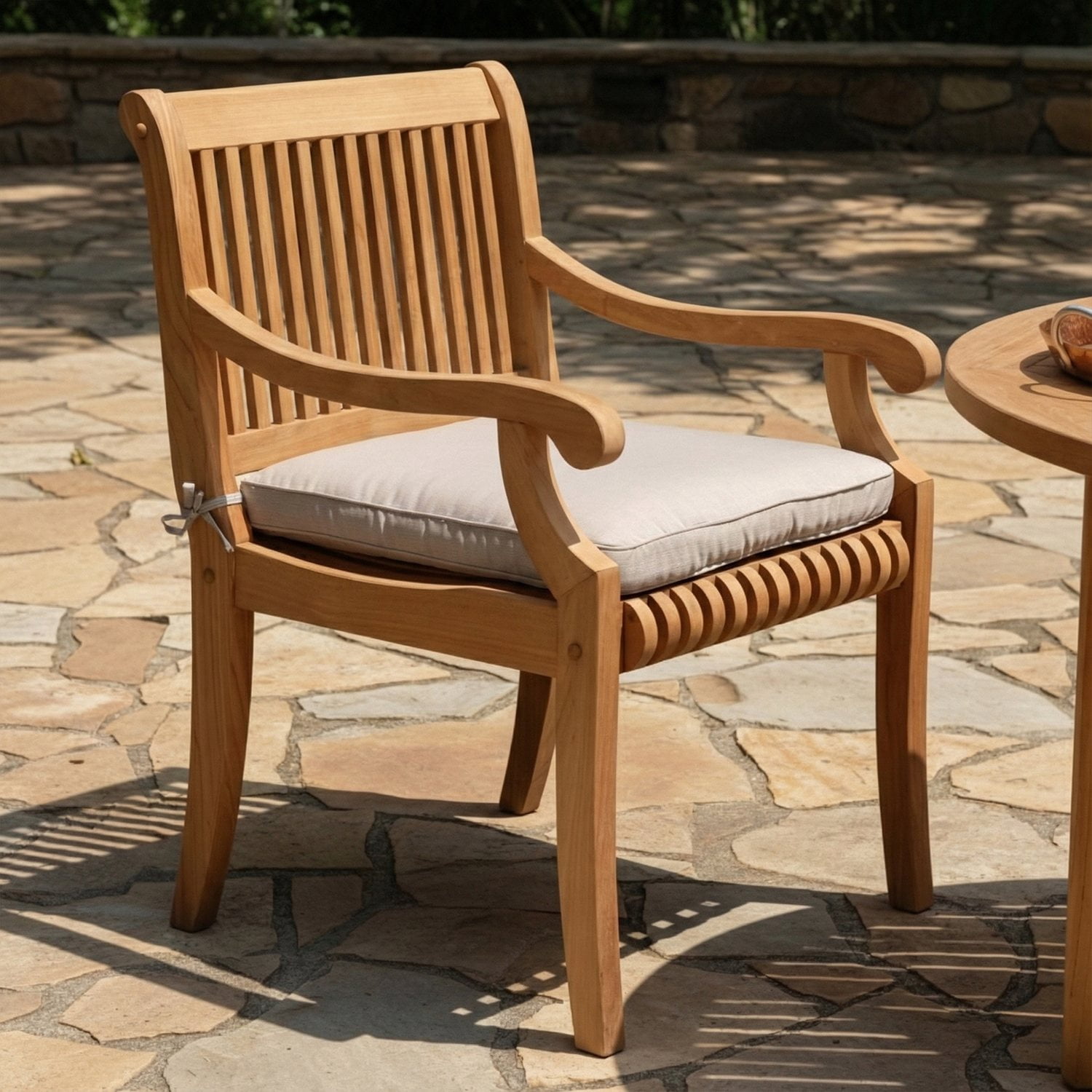 Cambridge Casual Mosko Teak Outdoor Dining Patio Set, 5pc