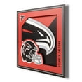 thumbnail image 1 of YouTheFan NFL 12” x 12” 3D Logo Wall Art, 1 of 5