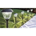 thumbnail image 3 of Member's Mark 5-Piece LED Solar Path Lights, Oil-Rubbed Bronze, 3 of 6