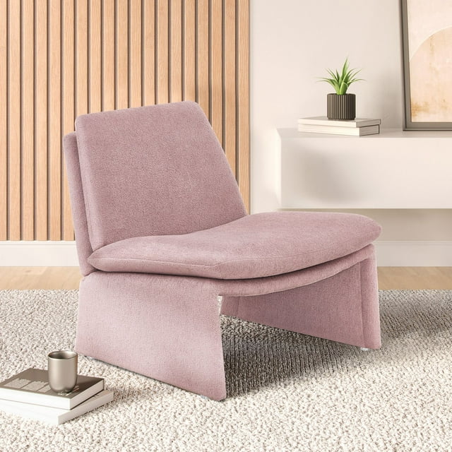 Fabric Mid-Century Modern Accent Chair