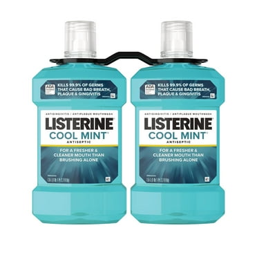 Listerine Cool Mint Antiseptic Mouthwash, 50.7 fl. oz., 2 pk.