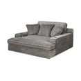 thumbnail image 5 of Oversized Cozy Chaise Lounger with Dual Cup Holders & USB/USB-C Charging Ports (65.5" x 64" x 37"), 5 of 12