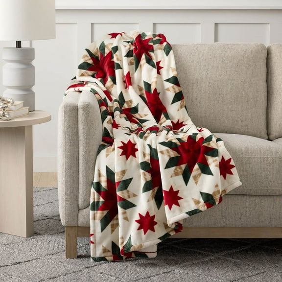 Member's Mark Holiday Lounge Throw, 60" x 70"