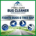 thumbnail image 2 of PEAK Windshield Wash +32°F Bug Cleaner 1 Gallon 6PK, 2 of 5