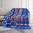 thumbnail image 2 of Logo Brands Florida Memorial Lions 60"x70" Super Plush Blanket, 2 of 7