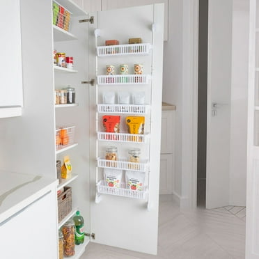 Smart Design 6-Tier Pantry Organizer with 6 Full Baskets, Choose Color