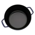 thumbnail image 5 of Staub Enameled Cast Iron 3.75-Quart Essential Fleur De Lis Cocotte, Choose Color, 5 of 6
