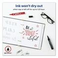 thumbnail image 2 of Avery MARKS A LOT Regular Desk-Style Permanent Marker Value Pack, Broad Chisel Tip, Assorted Colors, 24/Pack, 2 of 8