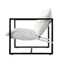 thumbnail image 10 of ZINUS Night Therapy Foam Callie Sling Accent Chair with Ottoman and Drink Table, 10 of 11
